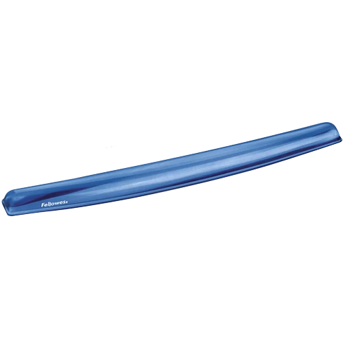 Fellowes Crystal™  Gel Keyboard Wrist Rest Blue (91137)