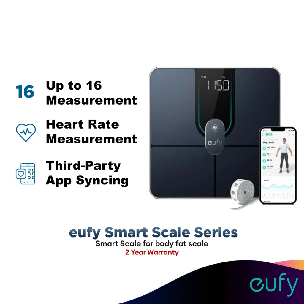 Anker Eufy T9146 eufy Smart Scale C1 | Anker T9120 eufy Smart Scale A1