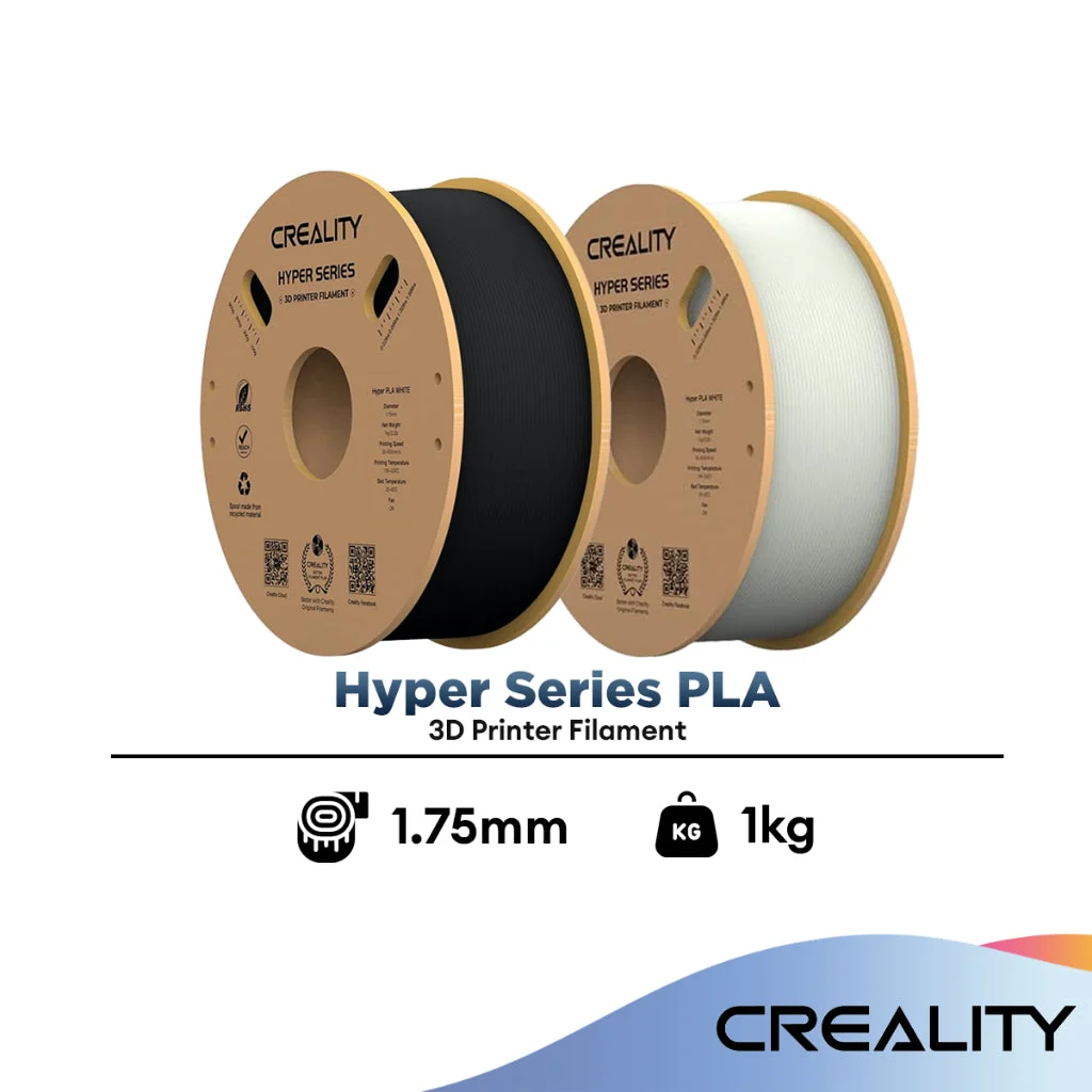 Pre-Order | Creality Hyper Series PLA Filament 1.0kg 1.75mm Hyper PLA (All color)