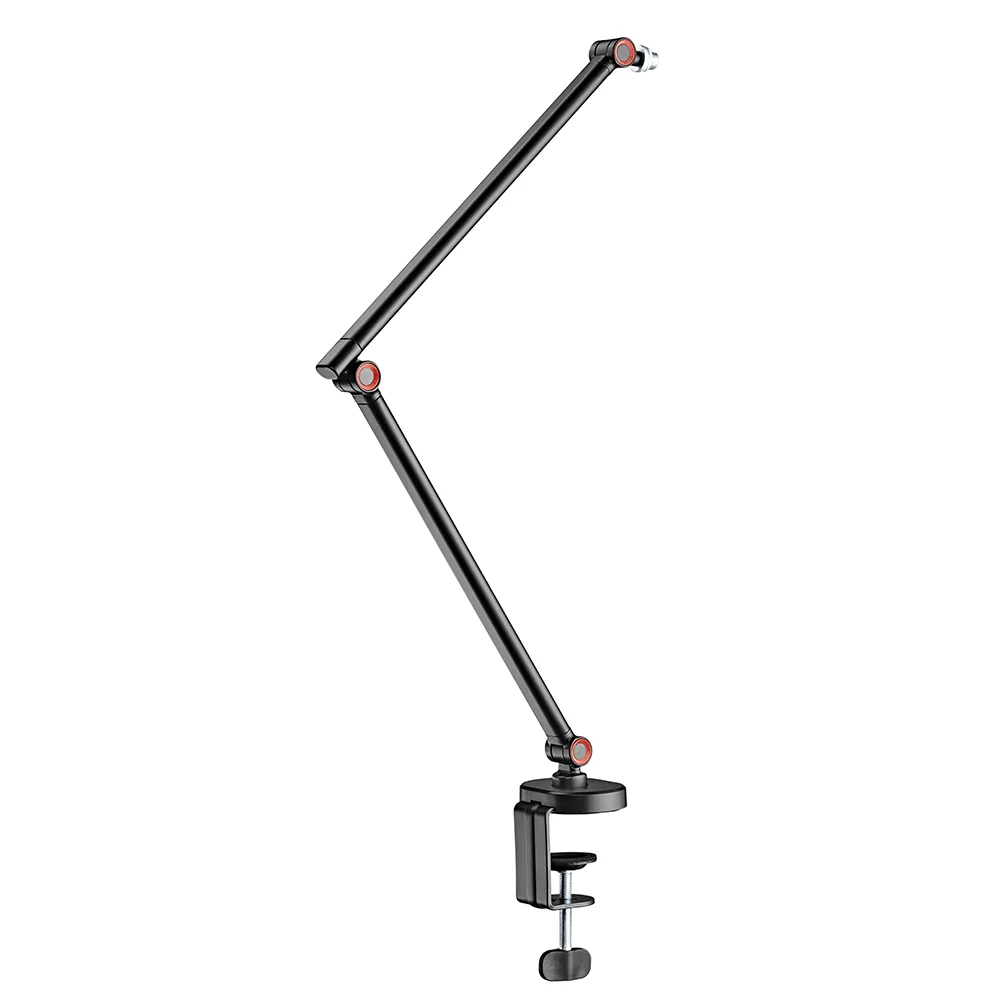 TECHGO MDS16-1 Microphone Boom Arm Table Mic Holder Stand Arm Clamp Mount For Content Creator 1KG