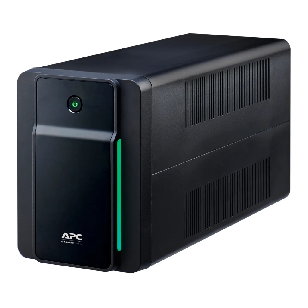 APC BX2200MI-MS Back-UPS 2200VA, 230V, AVR, Uninterruptible Power Supply With 4 Universal Outlets and Backup Battery