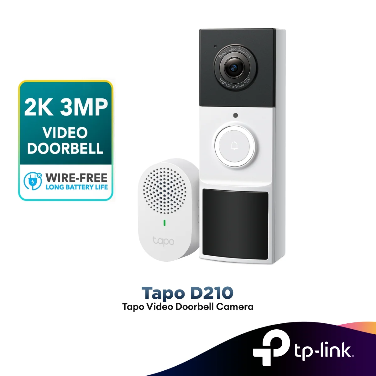TP-Link Tapo D210 Smart Video DoorBell Security Camera