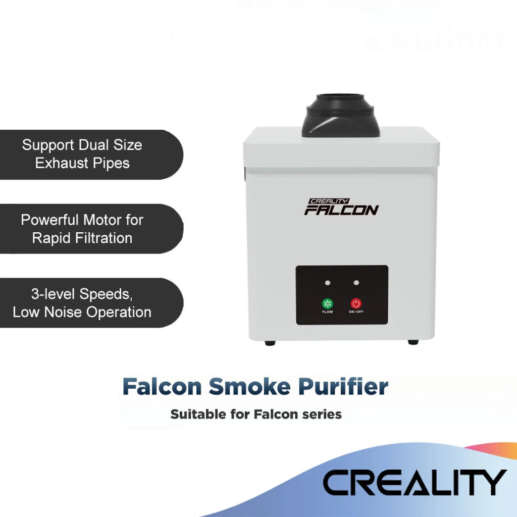 Pre-Order | Creality YW45 Desktop Air Purifier for 3D Printer | Falcon Smoke Purifier | For Laser Engraver