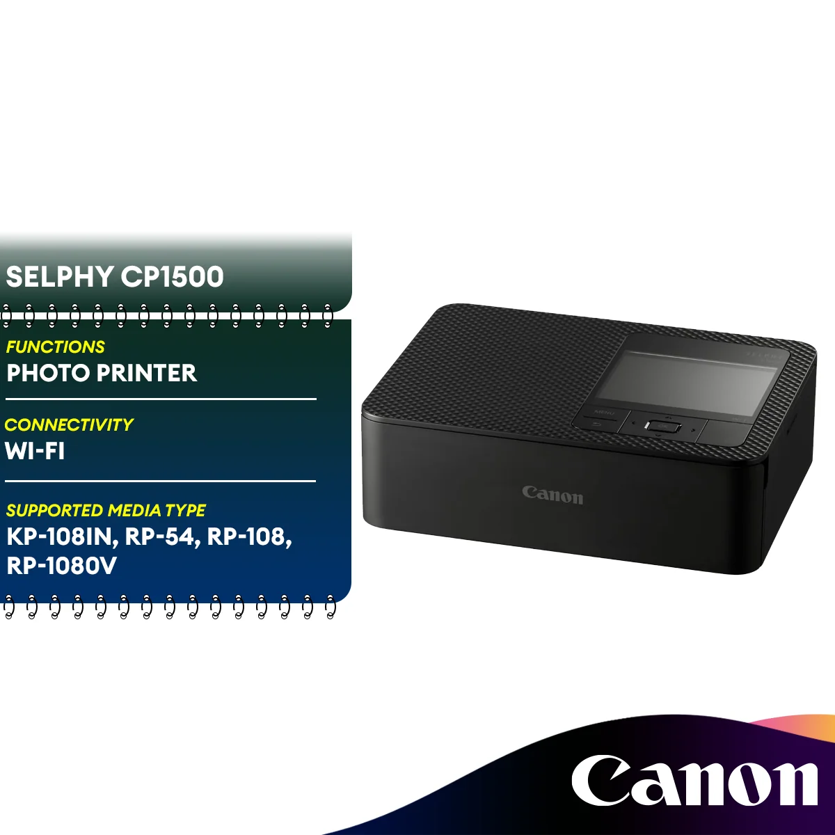 Canon Selphy CP1500 | Mobile / Photo Printer