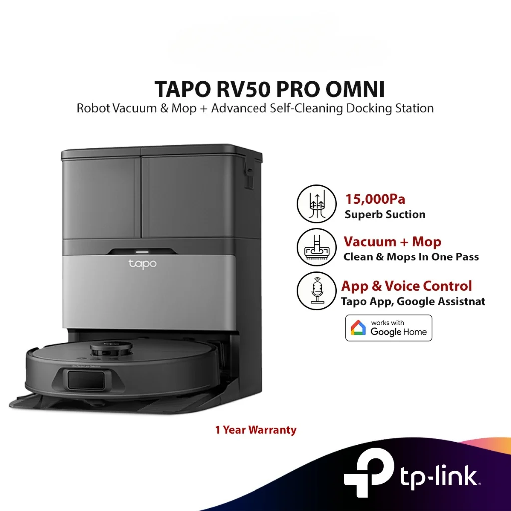 TP-Link Tapo RV50 Pro Omni Robot Vaccum Mop