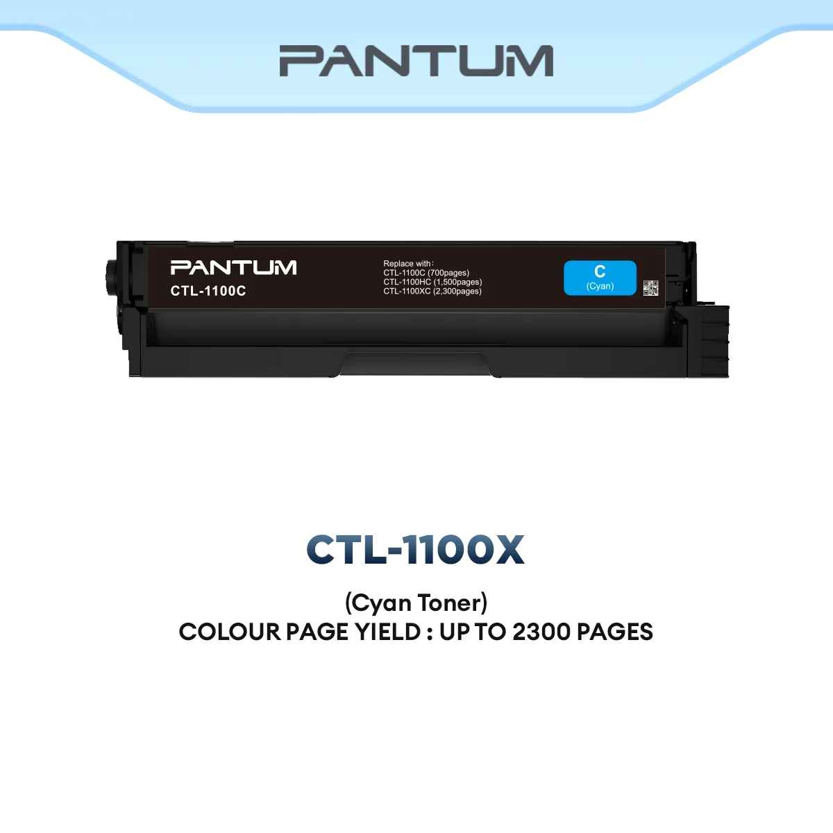 Pantum CTL-1100X Color Toner Cartridge Cyan Magenta Yellow High Yield for Pantum CP1100 / CM1100 Series Printer