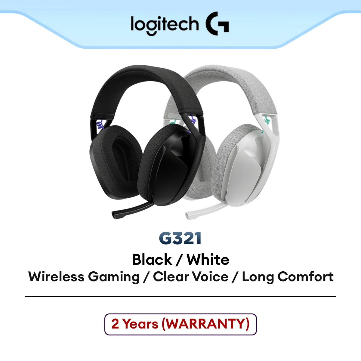 Logitech Gaming G321 Lightspeed Wireless Gaming Headset (981-001564)