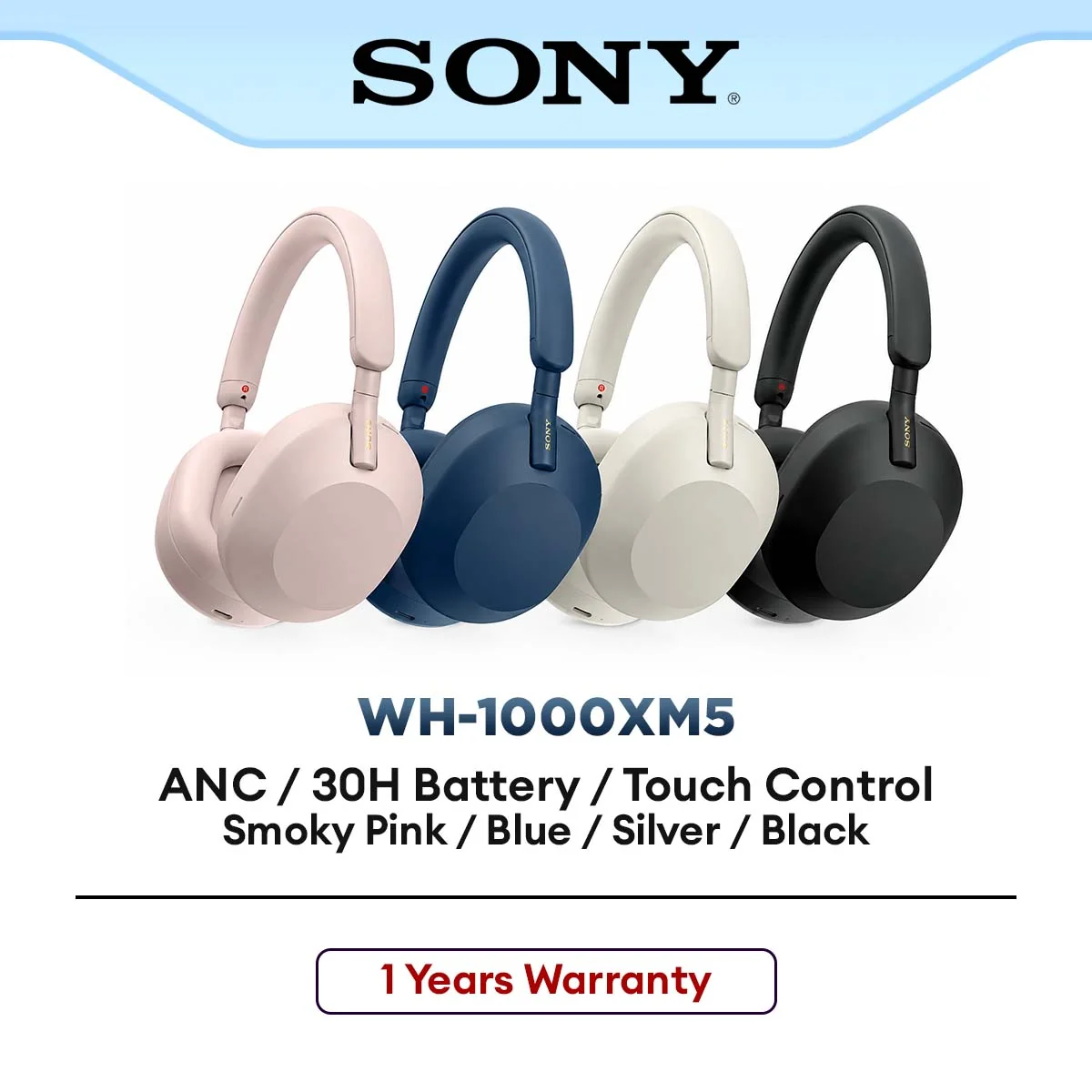 Sony WH-1000XM5 Wireless Noise Cancelling Headset