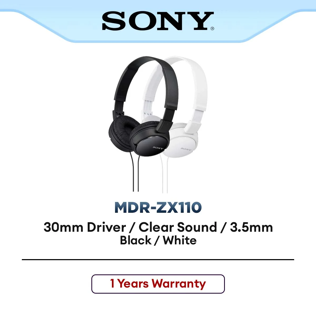 Sony MDR-ZX110 Headphones