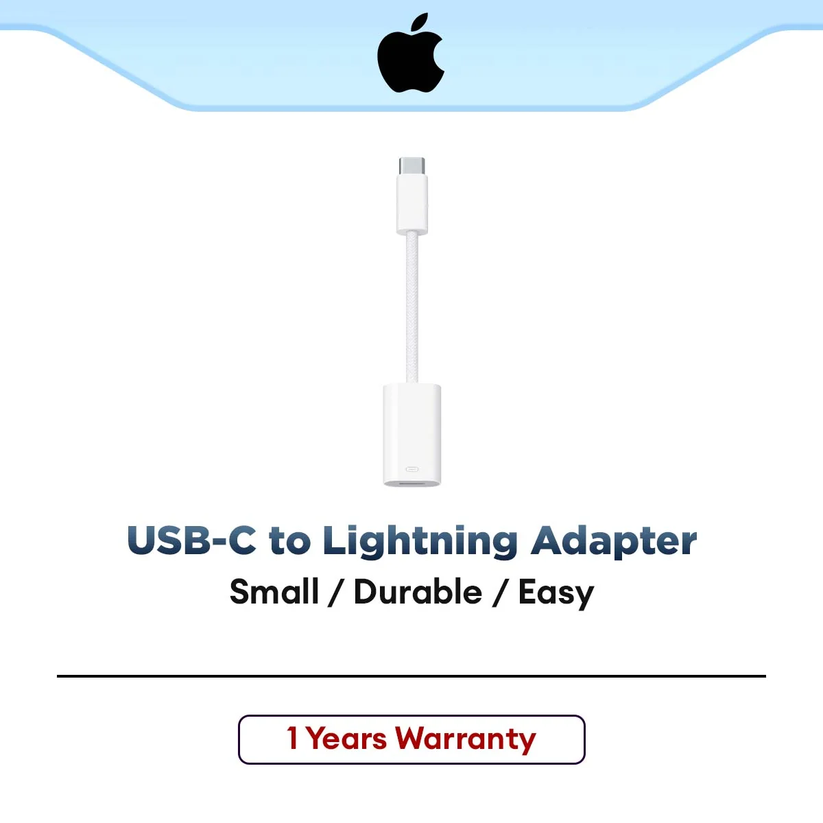 Apple USB-C to Lightning Adapter (MUQX3FE/A)