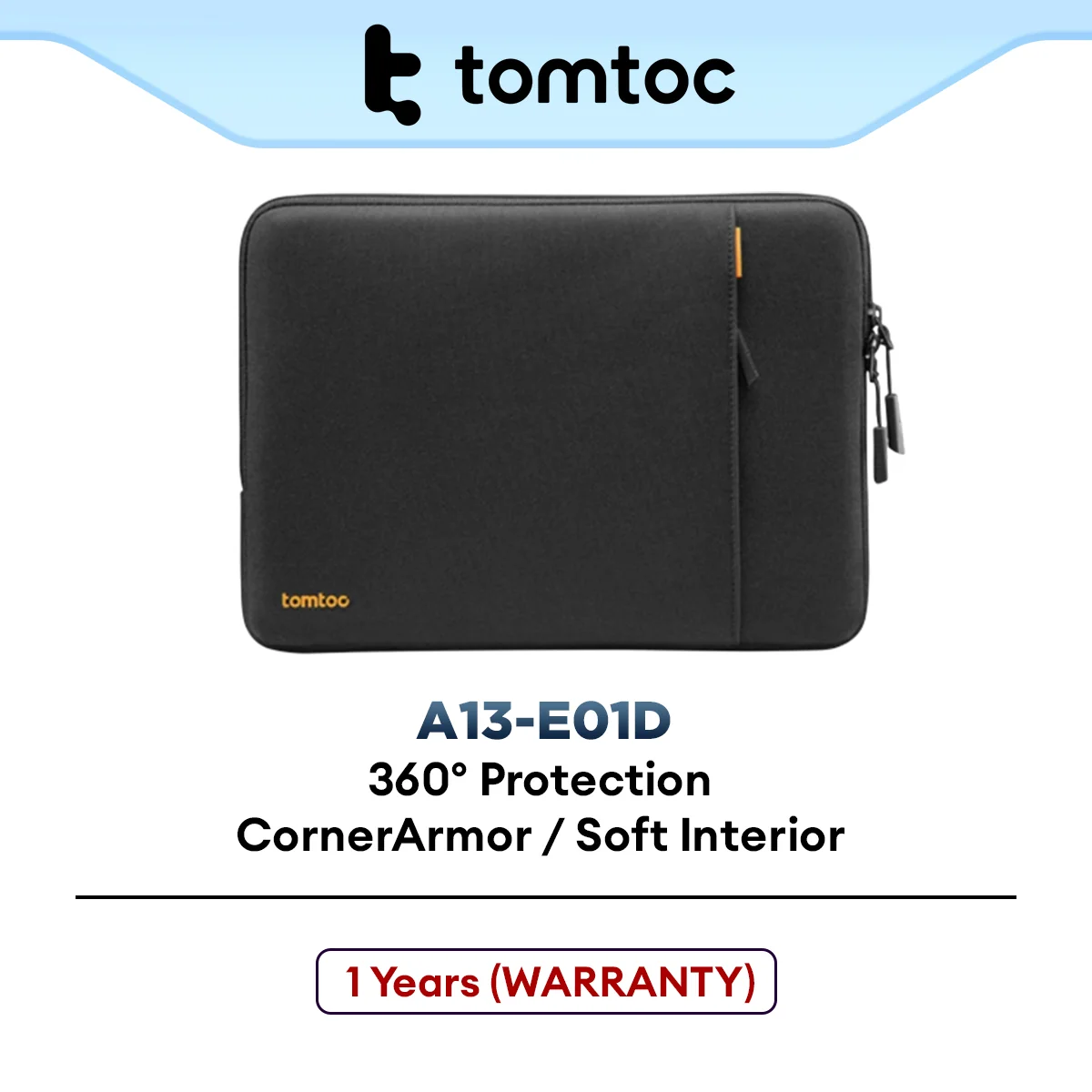 Tomtoc Versatile 360 SL for Macbook 16" Laptop Bag (A13-E01D)