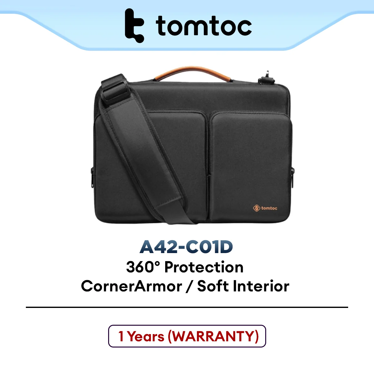 Tomtoc Versatile For 14.2" MacBook Pro 2021 | 13" MacBook Pro/Air (A42-C01D)