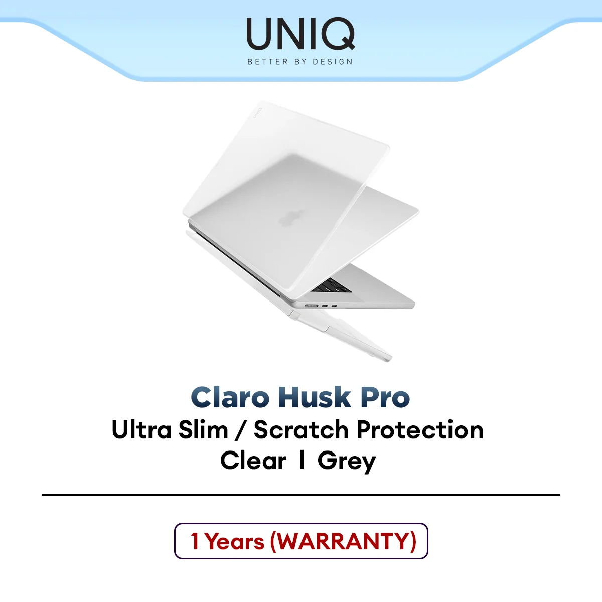 UNIQ Claro Husk Pro Apple MacBook Pro 13"/Macbook Air 13" (2020) (Fit To M1 Chip Model)