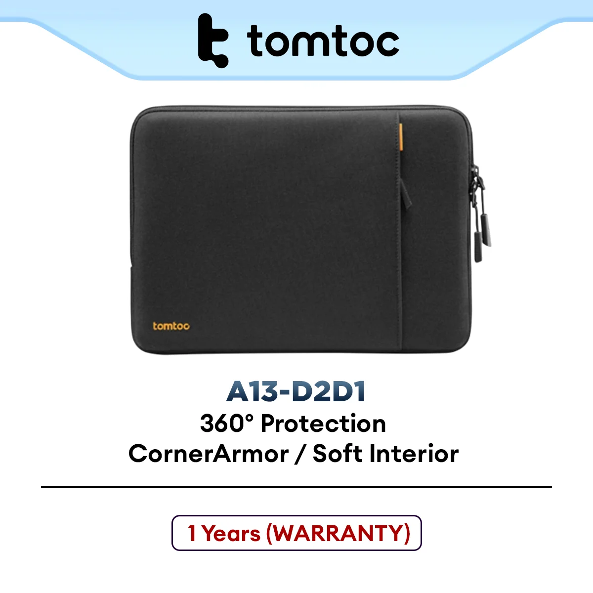Tomtoc Versatile 360 SL for Macbook 14" Notebook Bag (A13-D2D1)