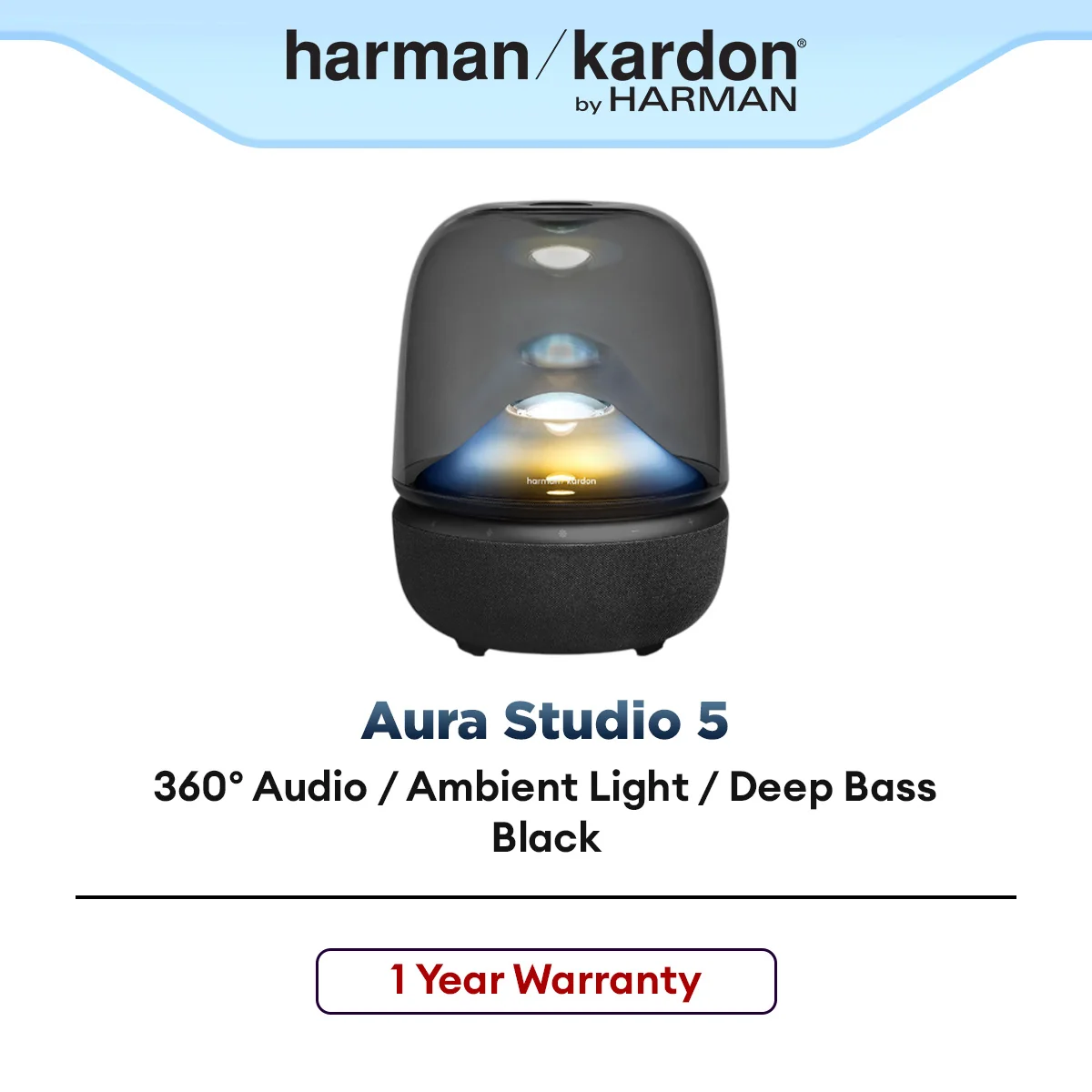 Harman Kardon Aura Studio 5 Wireless Bluetooth Speaker