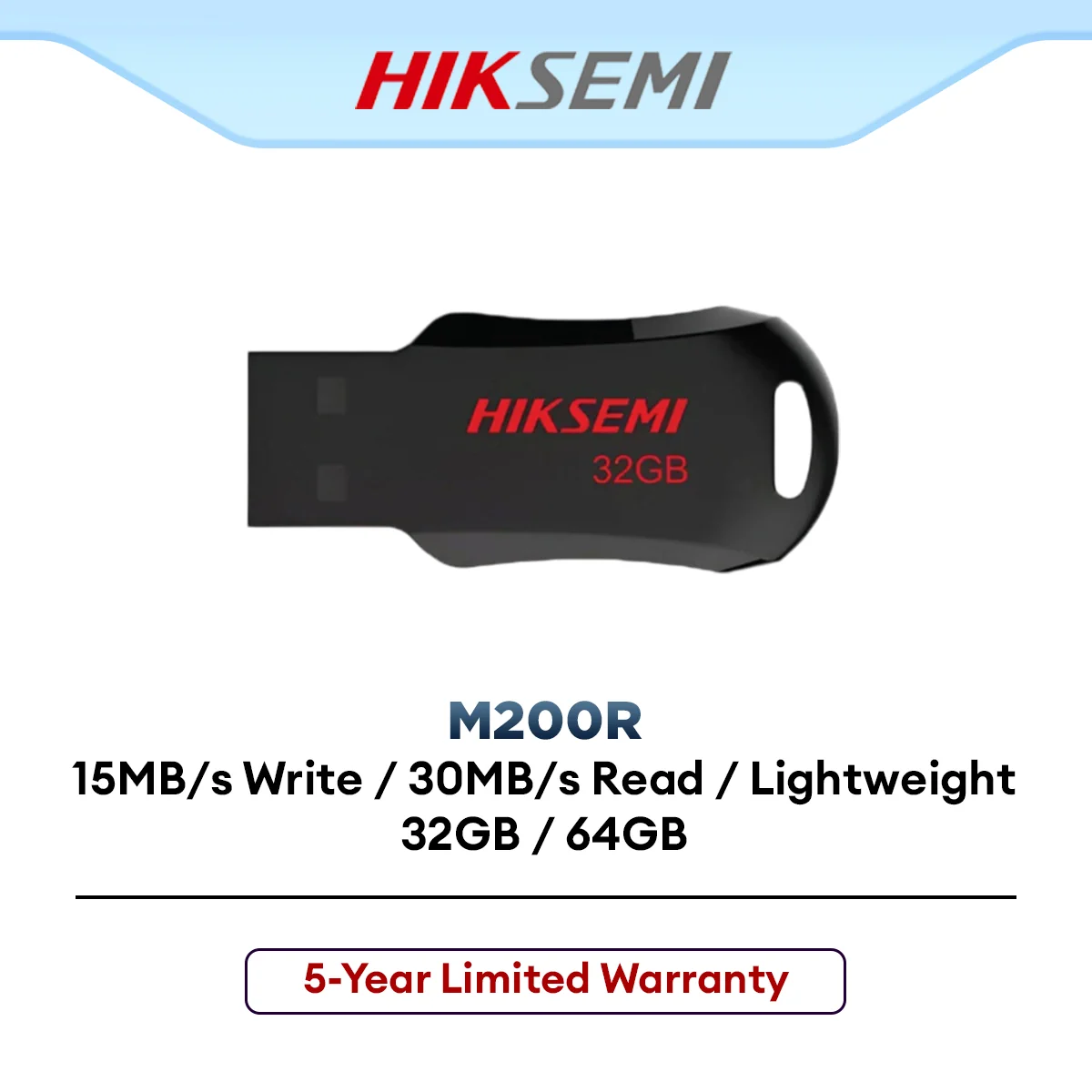 Hiksemi M200R USB 2.0 Pendrive Flash Drive (32GB/64GB)