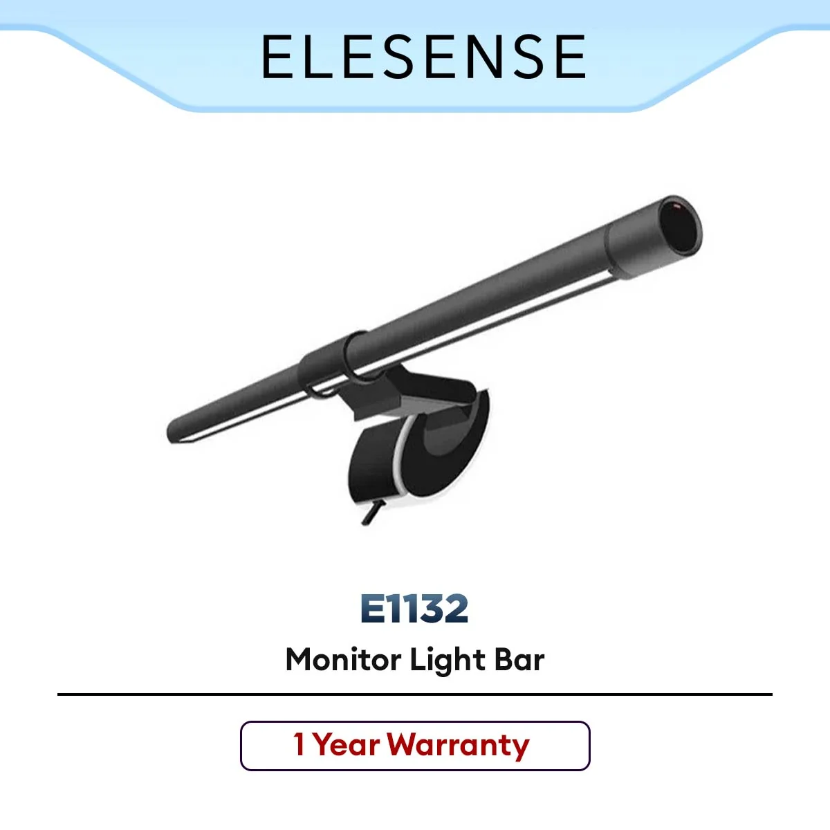 ELESENSE E1132 Monitor Light Bar Dual-LED Eye-Care Desk Lamp for PC Monitors Gaming & Work Setup