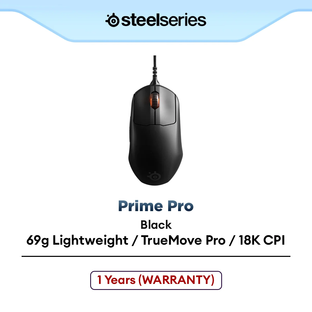 SteelSeries PRIME Pro Series Gaming Mouse (62533)
