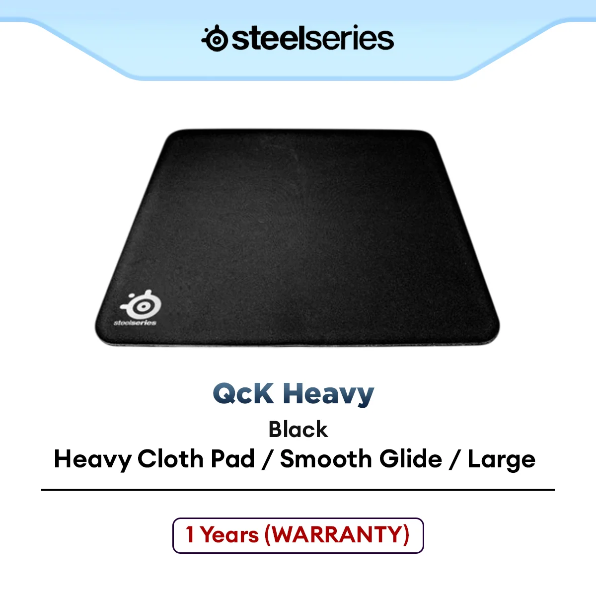 SteelSeries QcK Heavy Mouse Pad (63008) - Large