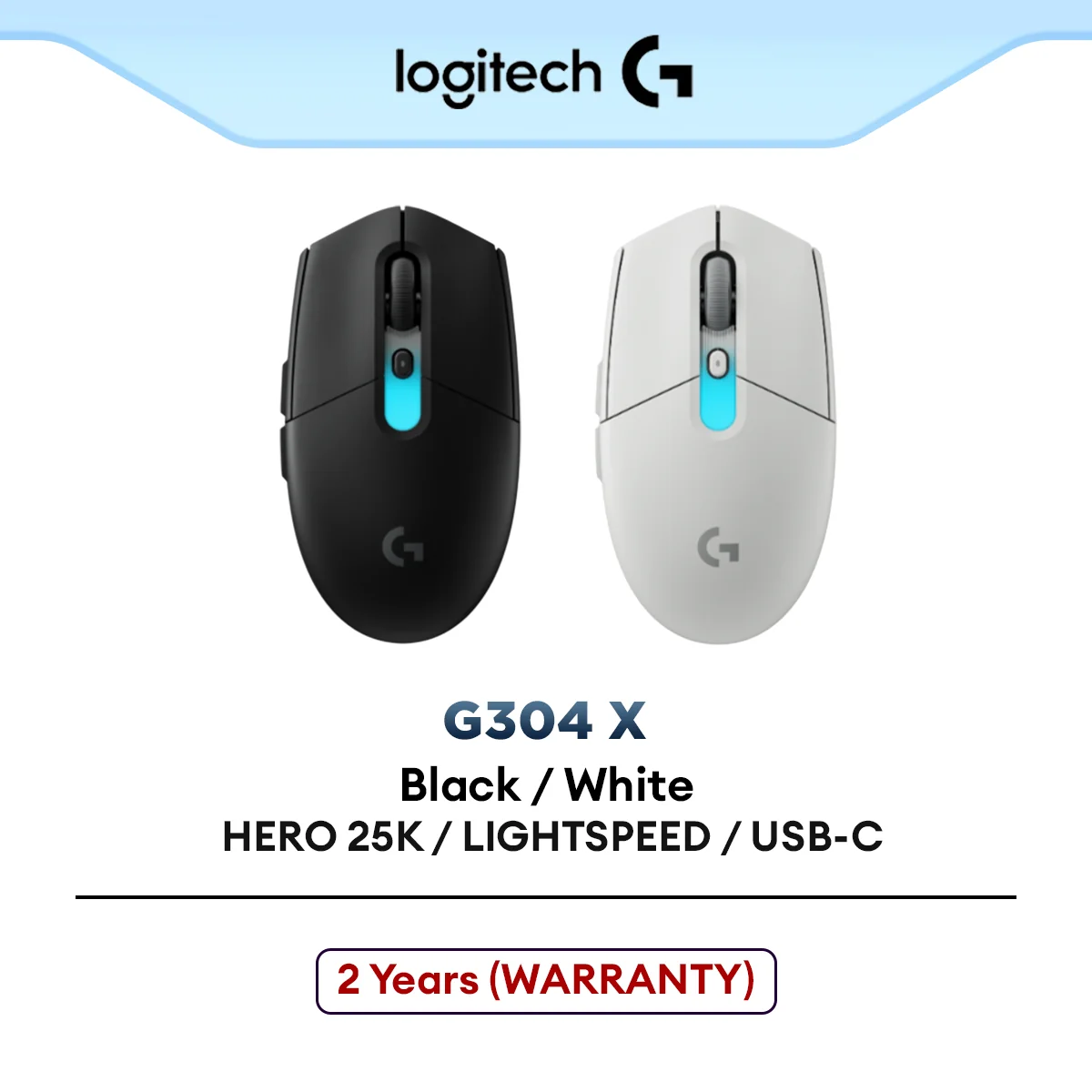 Logitech G304 X Superlight Wireless Gaming Mouse/Bluetooth & Lightspeed/1000 Hz Max Report Rate