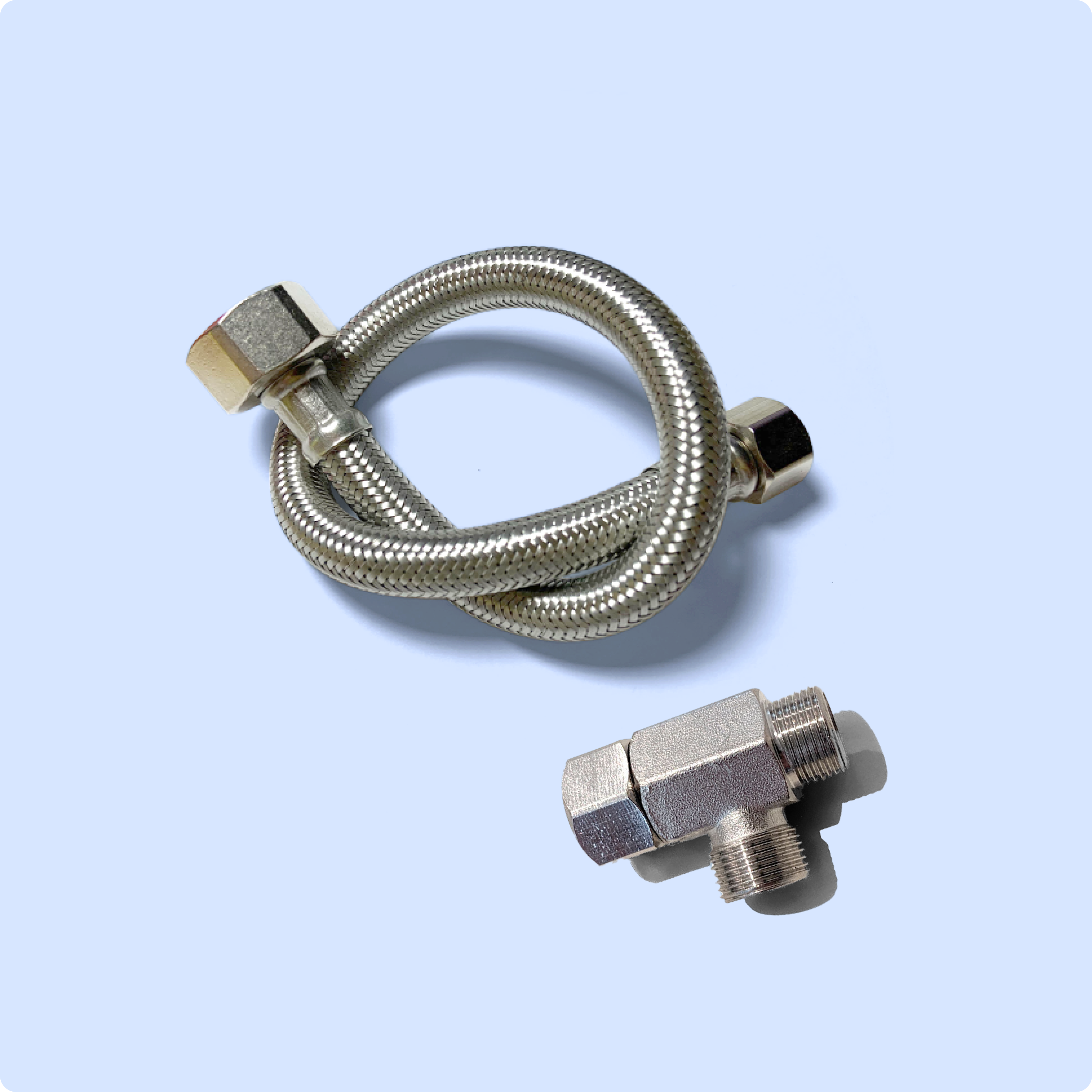 Electric Bidet Skirted Toilet Kit for 3/8" Connections