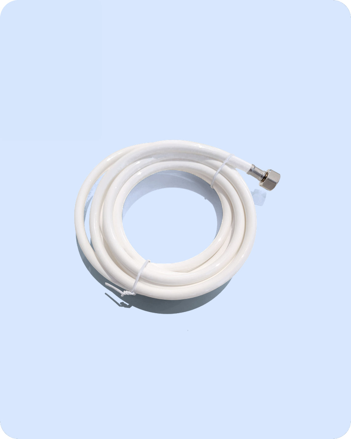 9' Polyurethane Hose with Single Brass 3/8" Compression Fitting