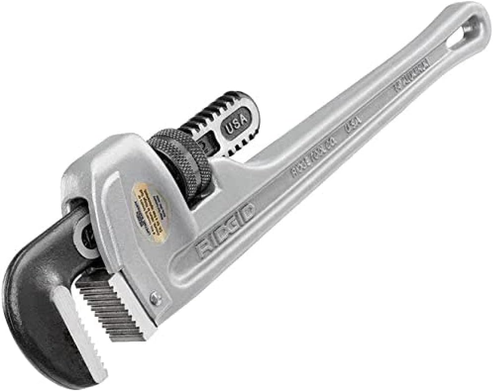 RIDGID 14″ Aluminum Straight Pipe Wrench