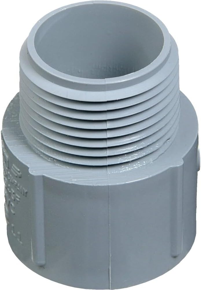 Carlon 1/2″ PVC Conduit Terminal Adapter Fittings