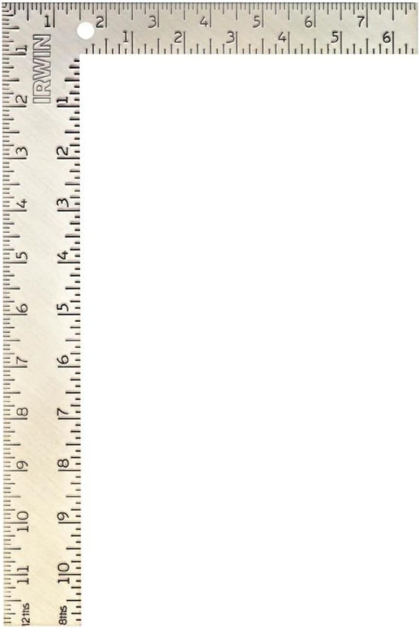 IRWIN Tools Steel Carpenter Square 8″ x 12″