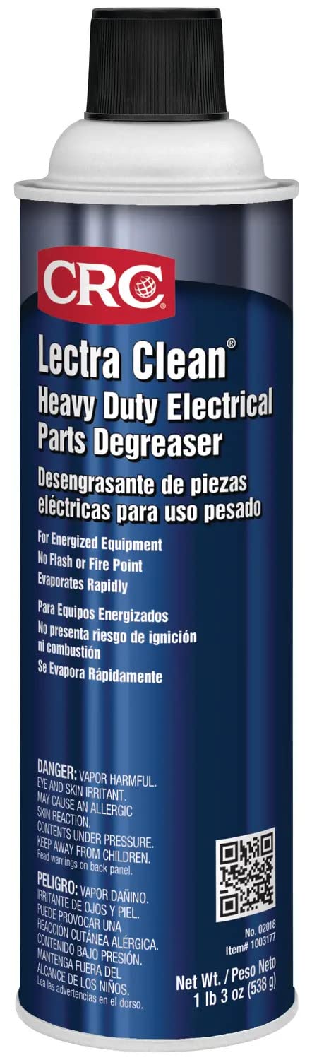 CRC Lectra Clean Heavy Duty Electrical Parts Degreaser 19 oz