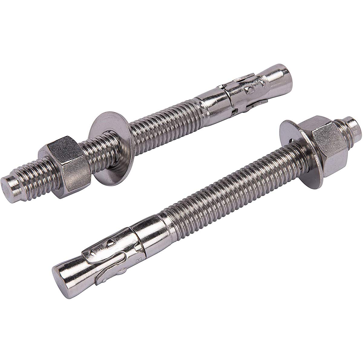 Stainless Steel Wedge Anchor Bolts 3/8″ x 3″ Kit 10-Piece