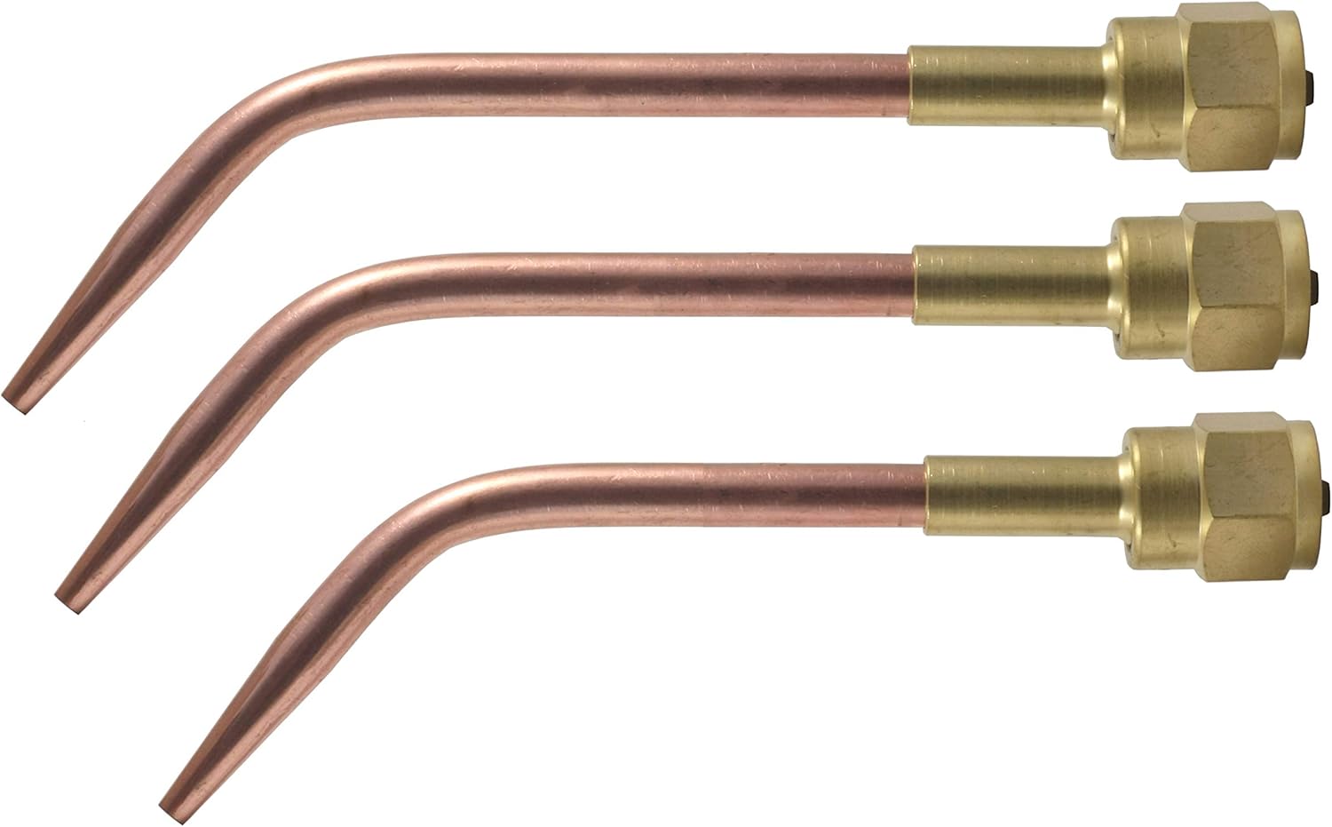 SÜA Victor-Compatible Welding Nozzle Replacement 3-Pack Sizes 000 00 0