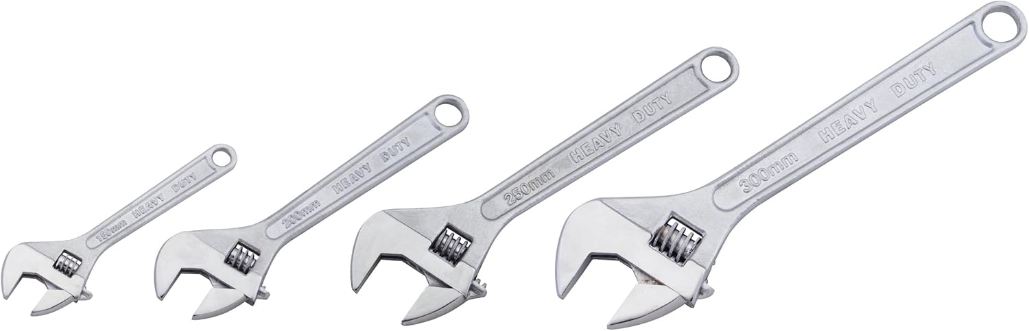 TEKTON 4-Piece Adjustable Wrench Set