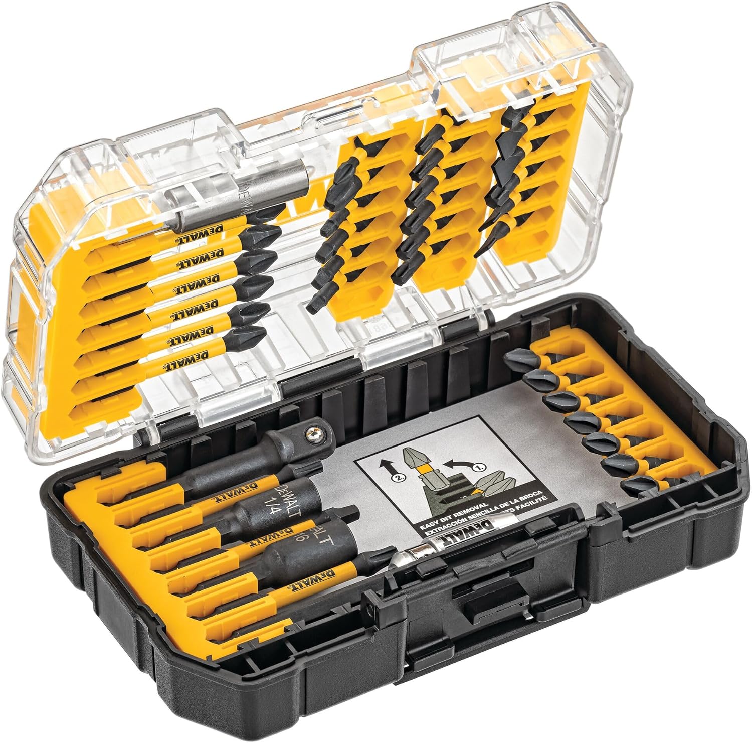 DEWALT 40-Piece FlexTorq Impact Ready Screwdriver Bit Set